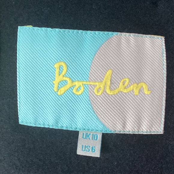 Boden Soho Jacket with Ruffle Trim - Size 6 - Picture 6 of 7